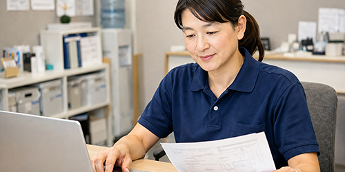 業務部門の作業イメージ